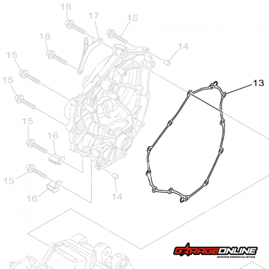 EMPAQUETADURA EMBRAGUE YAMAHA MT-07...