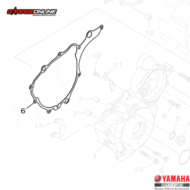 EMPAQUETADURA ESTATOR YAMAHA FZ25...