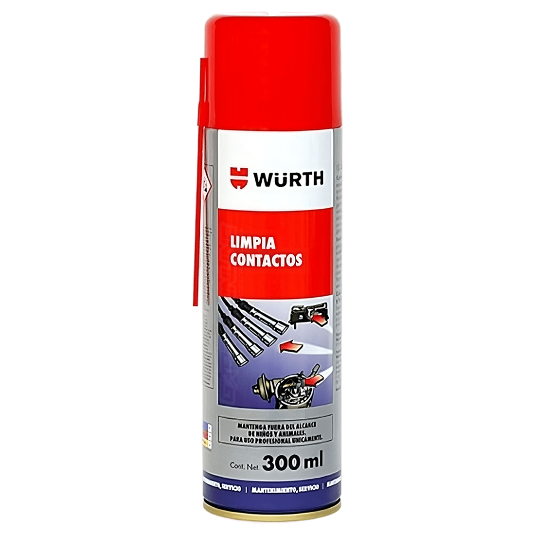 LIMPIADOR DE FRENOS SPRAY WURTH 500ML