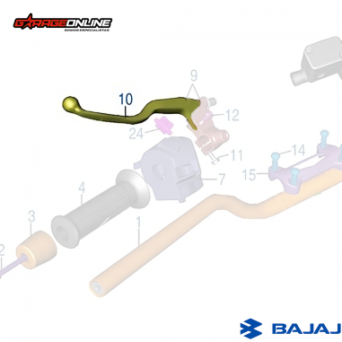 MANILLA EMBRAGUE PULSAR - DOMINAR BAJAJ