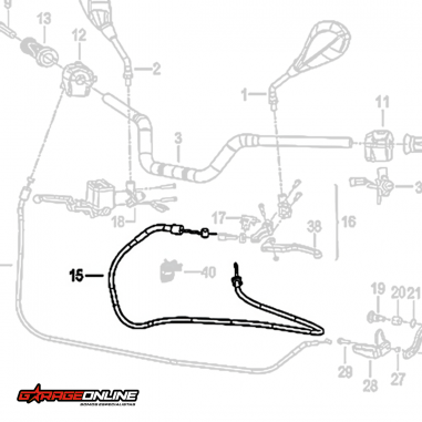 PIOLA EMBRAGUE BENELLI TRK 251