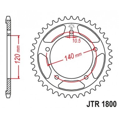 PB: JTR1800.43BK