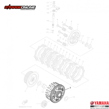 CAMPANA DE EMBRAGUE YAMAHA YZF-R3...