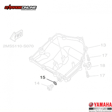 GOLILLA TAPON DRENAJE ACEITE YAMAHA...