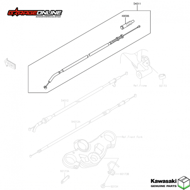 PIOLA DE EMBRAGUE KAWASAKI NINJA 400...