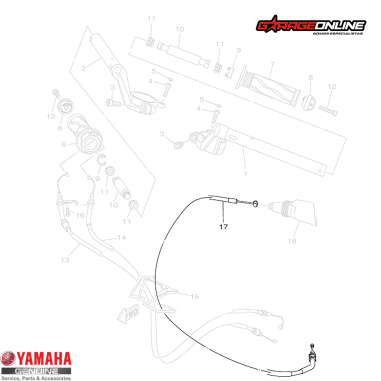 PIOLA EMBRAGUE YAMAHA YZF-R15 V3...