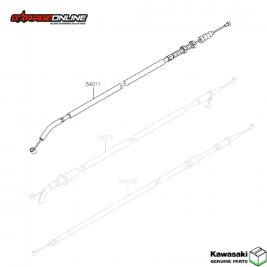 PIOLA DE EMBRAGUE KAWASAKI Z400 GENUINA