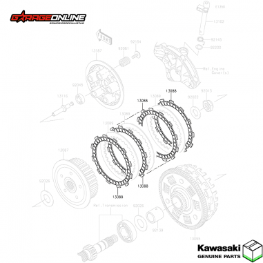 DISCOS DE EMBRAGUE KAWASAKI VERSYS...