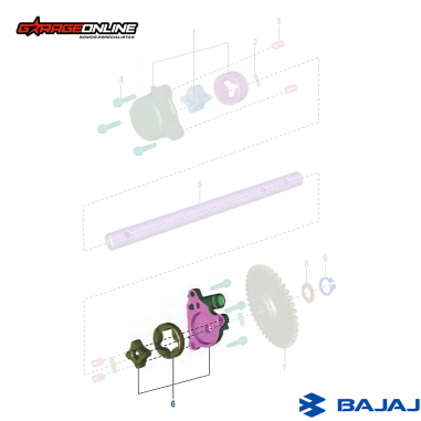 BOMBA DE ACEITE BAJAJ DOMINAR 250...