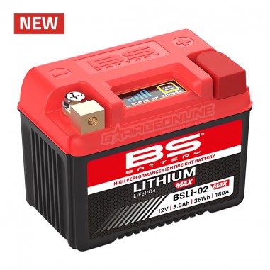 BATERIA DE LITIO BSLI-02 MAX BS BATTERY