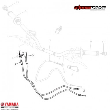 PIOLA ACELERACION Y RETORNO YAMAHA...