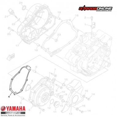 EMPAQUETADURA ESTATOR YAMAHA FZN150...
