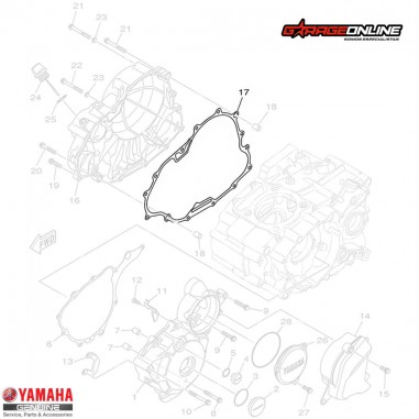 EMPAQUETADURA EMBRAGUE YAMAHA FZ25...