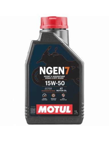 ACEITE DE MOTO 15W50 MOTUL NGEN7 - 1L