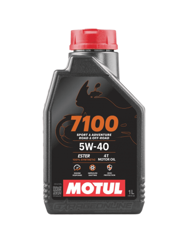 ACEITE DE MOTO 5W40 MOTUL 7100 - 1L