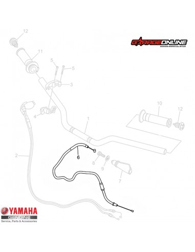 PIOLA EMBRAGUE YAMAHA FZN 150 3.0 4.0...