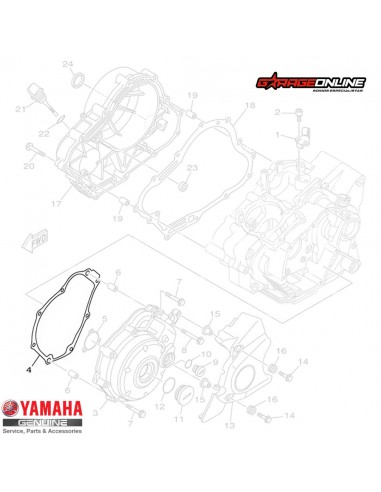 EMPAQUETADURA ESTATOR YAMAHA FZ16...
