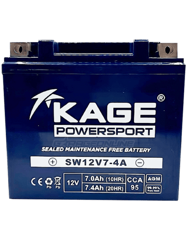 BATERIA 12N7-4B / 12N-4A / YB7-A KAGE...