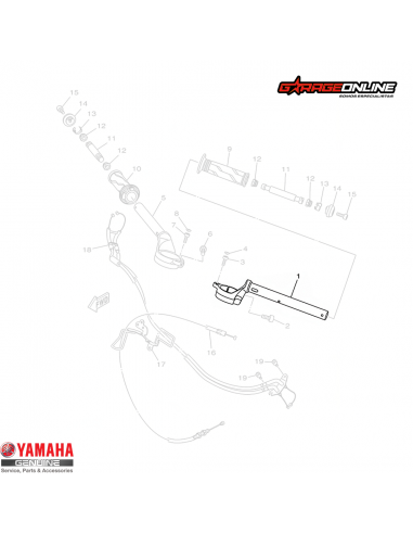 SEMIMANILLAR IZQUIERDO YAMAHA YZF-R3A...