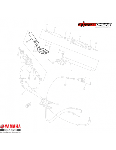 SEMIMANILLAR DERECHO YAMAHA YZF-R15...