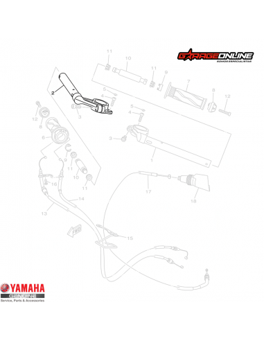SEMIMANILLAR DERECHO YAMAHA YZF-R15...