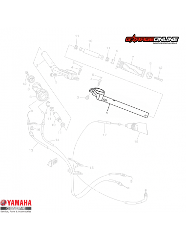 SEMIMANILLAR IZQUIERDO YAMAHA YZF-R15...