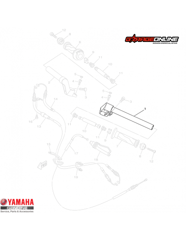 SEMIMANILLAR IZQUIERDO YAMAHA YZF-R15...