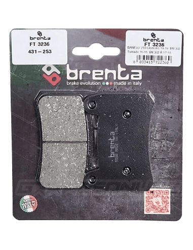 PASTILLAS FRENO DELANTERO BENELLI TNT...
