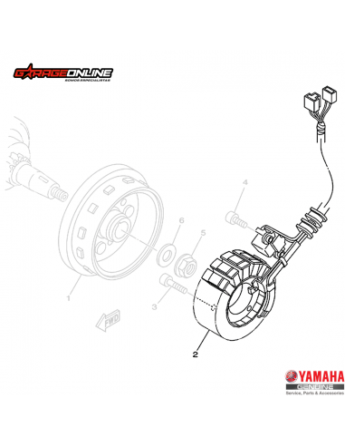 ESTATOR YAMAHA YZF R15 V1-V2 18...