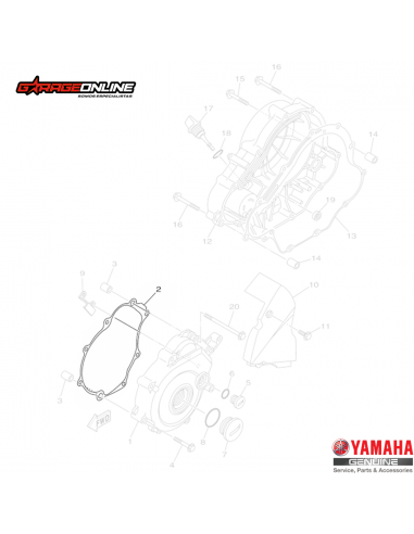 EMPAQUETADURA ESTATOR YAMAHA YZF R15...