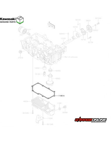 EMPAQUETADURA CARTER KAWASAKI NINJA...