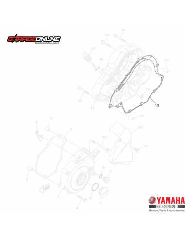 EMPAQUETADURA EMBRAGUE YAMAHA YZF R15...
