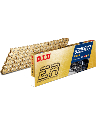CADENA DID 520-120 DORADA ERV7, CON...