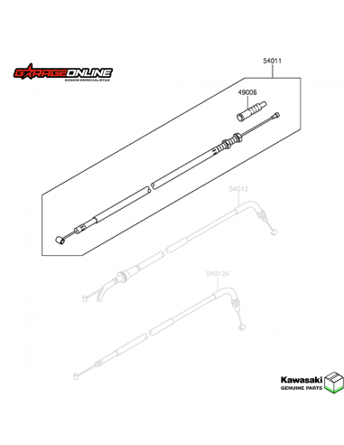 PIOLA EMBRAGUE KAWASAKI NINJA 300...