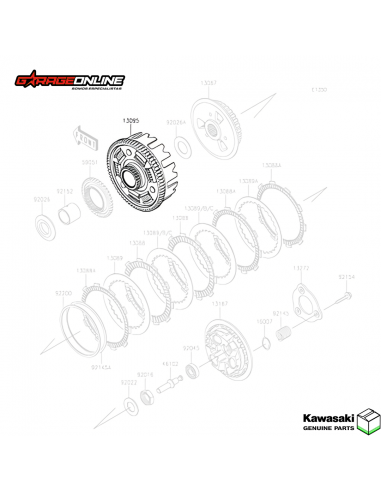 CAMPANA EMBRAGUE KAWASAKI NINJA 400 -...
