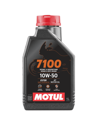 ACEITE DE MOTO 10W50 MOTUL 7100 - 1L