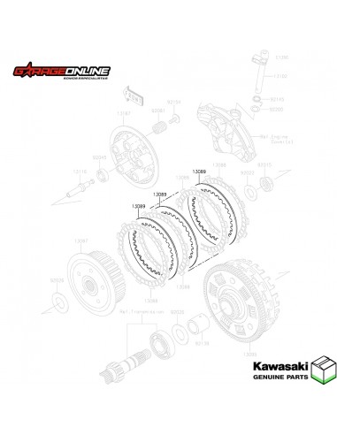 SEPARADORES DE EMBRAGUE KAWASAKI...