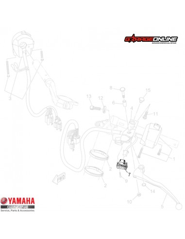 SENSOR SWITCH DE EMBRAGUE YAMAHA...