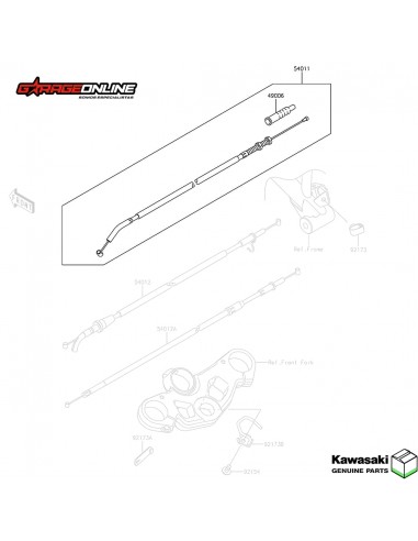 PIOLA DE EMBRAGUE KAWASAKI NINJA 400...