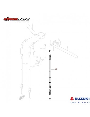 PIOLA DE EMBRAGUE SUZUKI GSX-R 750...