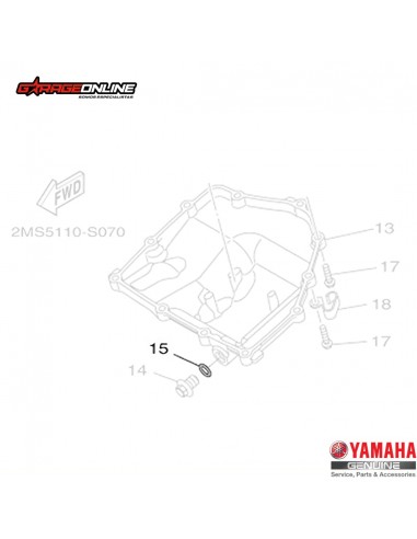GOLILLA TAPON DRENAJE ACEITE YAMAHA...