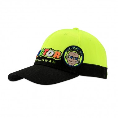 GORRA VR46 THE DOCTOR YELLOW FACE