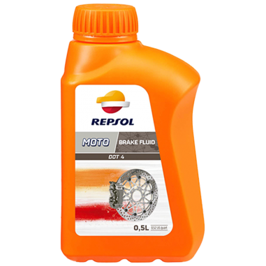 LIQUIDO DE FRENO DOT 4 REPSOL - 500 ML