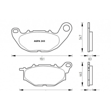 PASTILLAS FRENO DELANTERO YAMAHA R3 /...